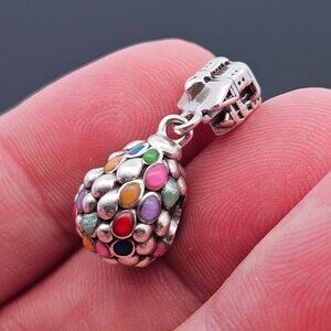 925 Sterling Silver Pandora Up House Colored Balloons Charm Bead